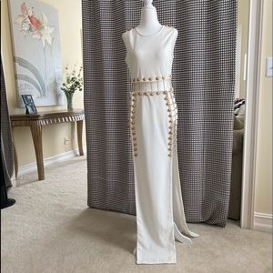 Long white Blithe dress